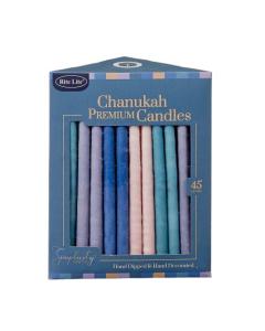 Deluxe Chanukah Candles - Simplicity Colors