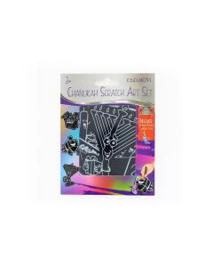 Chanukah Scratch Art Set