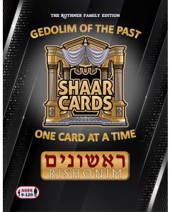 Shaar Cards Card Game - Gedolim of the Past, One Card at a Time - Rishonim