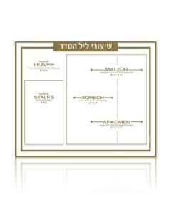 Shiurim Card - Traditional Gold