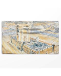 Bais Hamikdash Vinyl Sukkah Decoration Or Mural