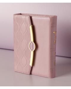Small Pearl Style Siddur Et Ratzon with Tehillim  - Edut Mizrach (Light Pink)