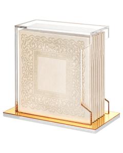 Lacey Zemiros Stand Lucite - Ashkenaz/Sefard (Cream)