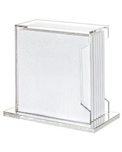 Lacey Zemiros Stand Lucite - Ashkenaz/Sefard (White)