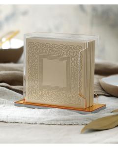 Lacey Zemiros Stand Lucite - Edut HaMizrach (Cream)