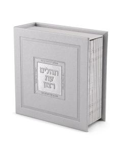 Divided Tehilim Et Ratzon - Faux Leather Stand