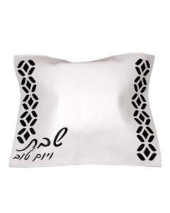 Leatherette Challah Cover with Laser Cut Design