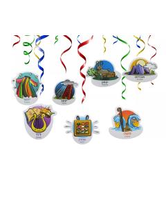 SUKKAH SWIRL DECO