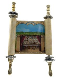 Vaksberger Picture Sefer Torah - 18"