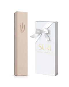 SURI Sweetheart Collection Mezuzah - Taupe