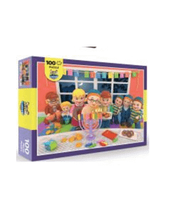 Mitzvah Kinder Chanukah Puzzle