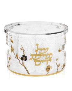 Ornate Garden Towel Box - Hebrew