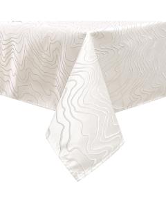 Jacquard Tablecloth Gold Ripple
