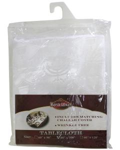 Tablecloth w/ Matching Challah Cover - 60 x 144