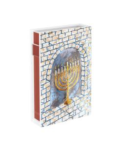 Ancient Yerushalayim Chanukah Matchbox