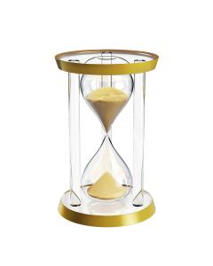 30-Min Hourglass Sand Timer - Gold