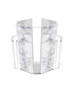 Octagon Washing Cup - Gray Pearl