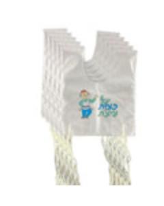 Childrens' Tzitzit Size 3 Boy/Bracha Design - SINGLE