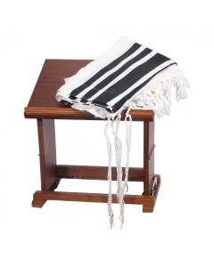 Hadar Wool Tallis - Black