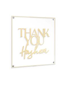 Thank You Hashem Wall Art
