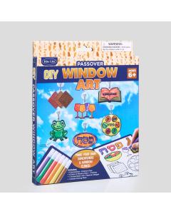 DIY Passover Window Art
