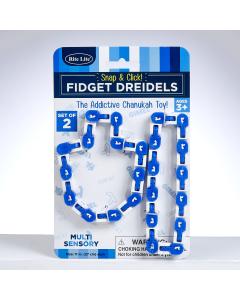 Snap N' Click Fidget Dreidels - Set of 2