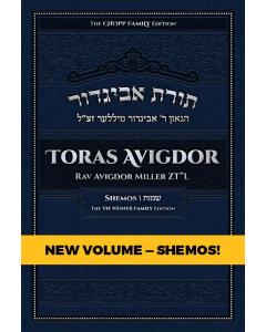 Toras Avigdor Volume 2 Shemos Rabbi Avigdor Miller [Hardcover]