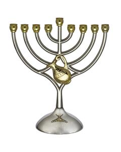 Metal Menorah 18*16 Cm- Jug