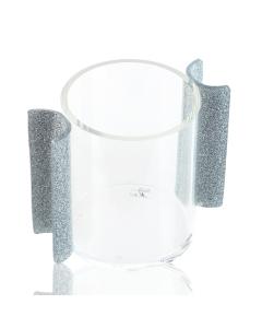 Lucite Washing Cup - U Silver
