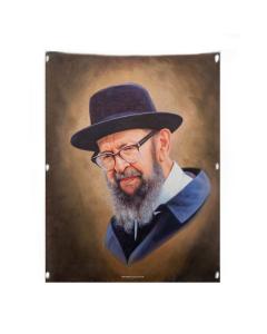 Dark Gedolim Vinyl Sukkah Decorations - R' Avigdor Miller
