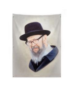 Light Gedolim Vinyl Sukkah Decorations - R' Avigdor Miller
