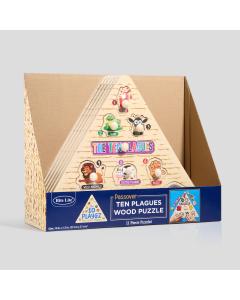 Passover 10 Plagues Pyramid Shaped Puzzle