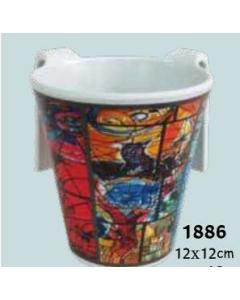 Hadarya Bamboo Washcup- Shagal Red