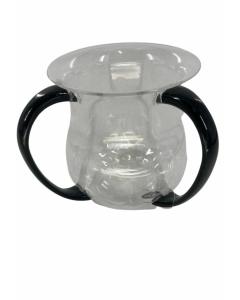 Karshi Clear Washing Cup - Black Handles