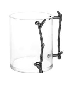MetaLucite Twig Washing Cup - Silver