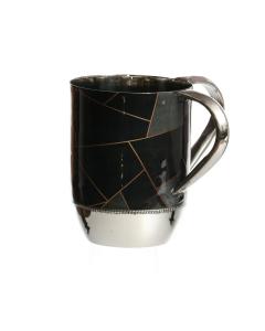 Stainless Steel Wash Cup-Gold/Black