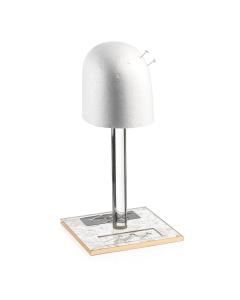 French Toile Lucite Wig Head