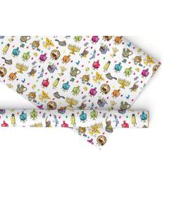 Chanukah Wrapping Paper - Characters