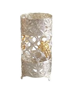 Silver Plated With Gold Grapes Wine bottle Holder