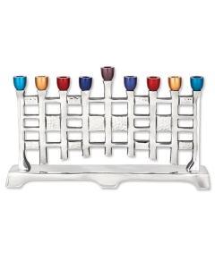 Wall of Freedom Aluminum Menorah