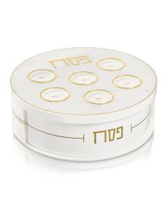 Pearlstone 3 Level Spinning Seder Plate