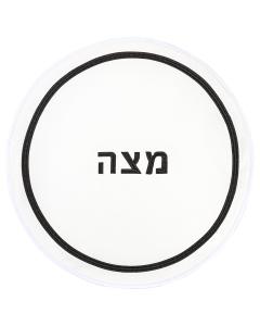 Hotel Style Matzah Cover - Black