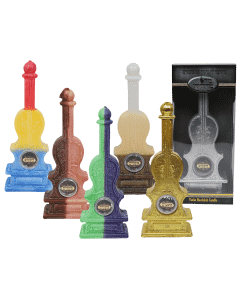 Violin Havdalah Candle With Besamim Assorted Colors
