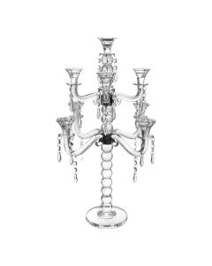 Candlabra Crystal 9 Branch with Hanging Crystals