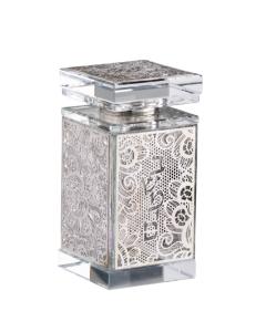 Crystal Besomim Holder Floral Silver