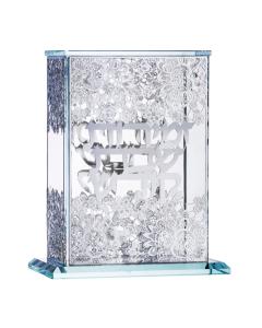 Crystal & Silver Zemiros Holder Floral