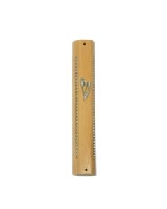 Wood Mezuzah  12cm