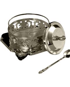 Honey Dish Pewter