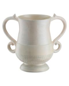 Aluminum Elegant Washing Cup - 2 Tone Pearl