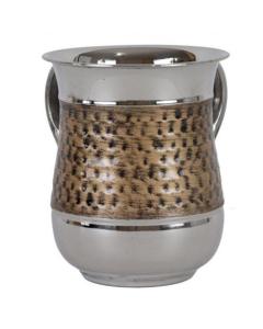 Washing Cup Stainless Steel Brushed Gold